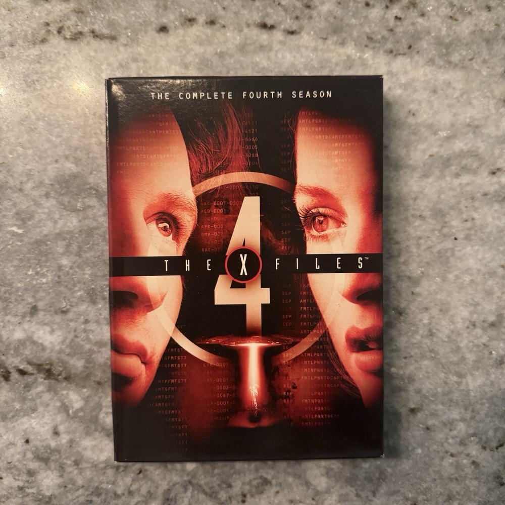 X-FILES  DVD The Complete Fourth 4 Four Season Aliens Mystery Sci Fi 2005